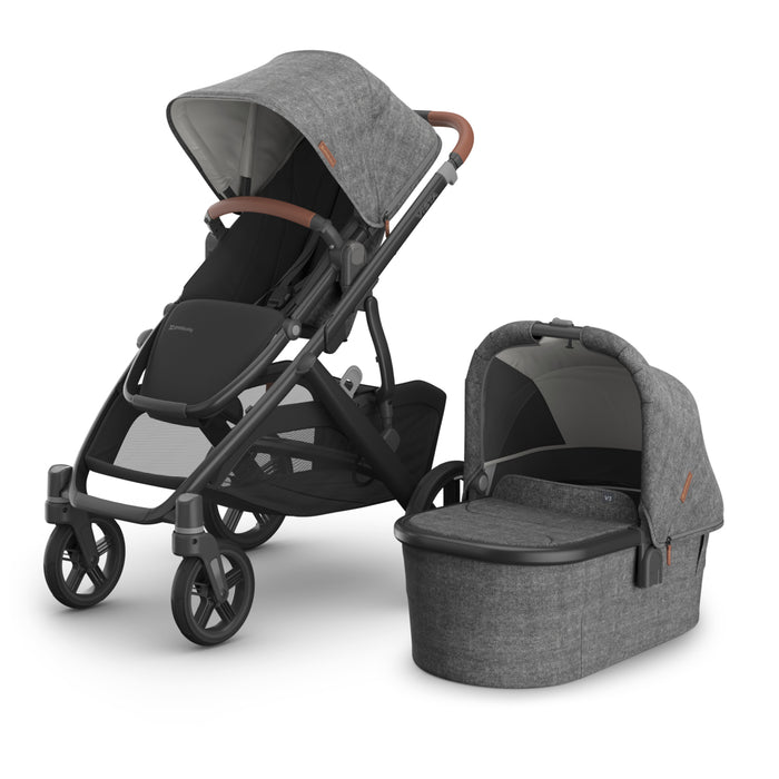 caption-Vista V3 Stroller and Bassinet V3 Bundle in Greyson