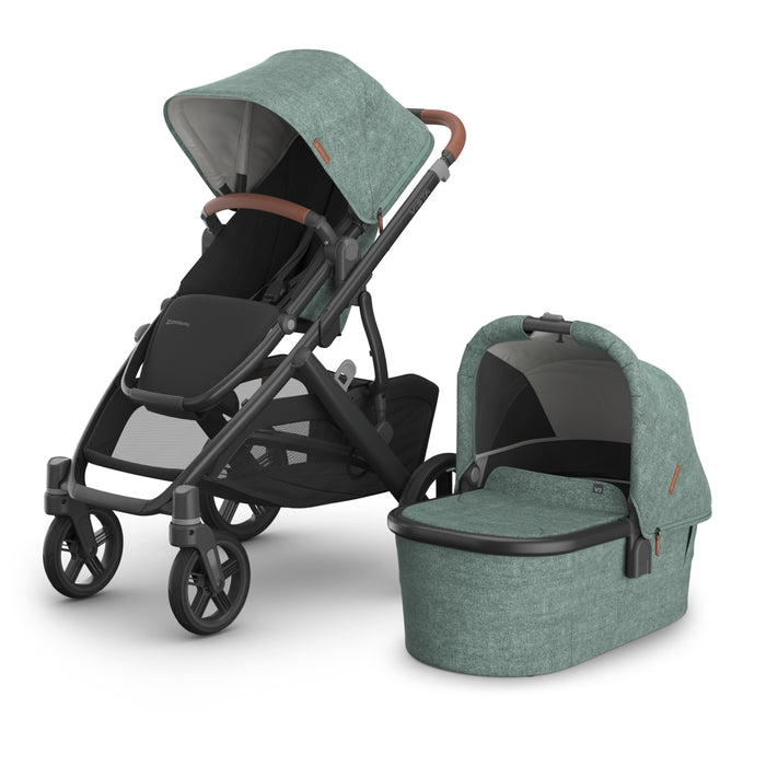 caption-Vista V3 Stroller and Bassinet V3 Bundle in Gwen