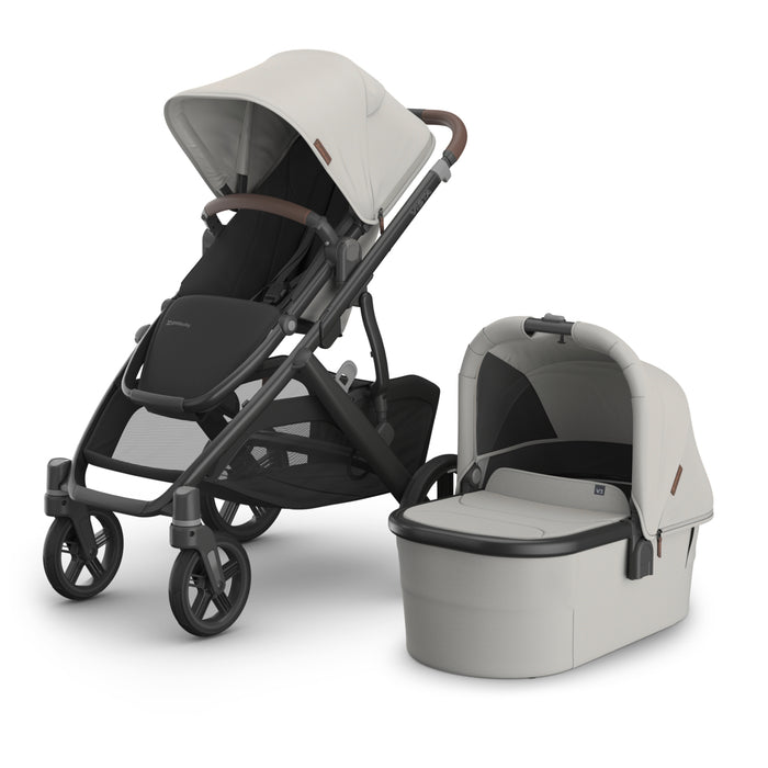 caption-Vista V3 Stroller and Bassinet V3 Bundle in Savannah