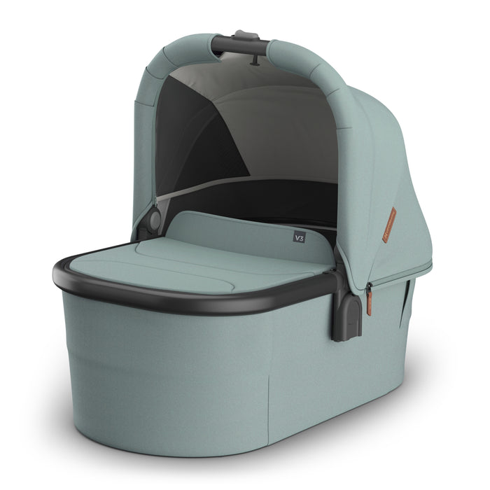 caption-UPPAbaby v3 bassinet in Kenzie