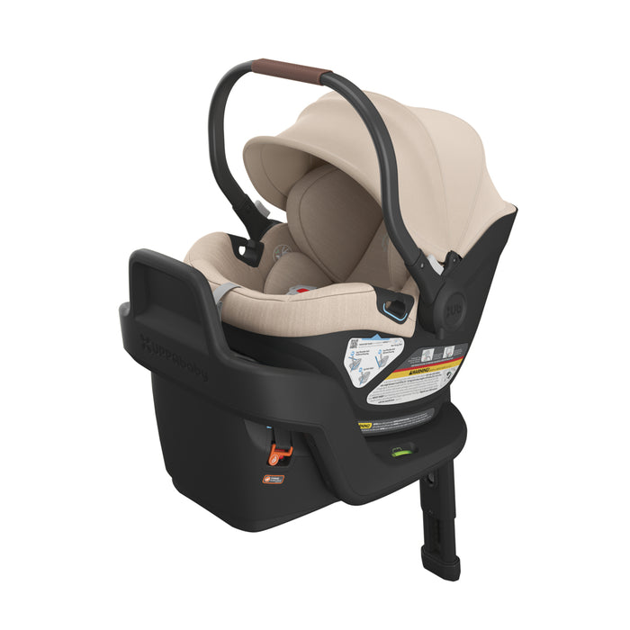 caption-Aria Infant Car Seat in Declan with included base