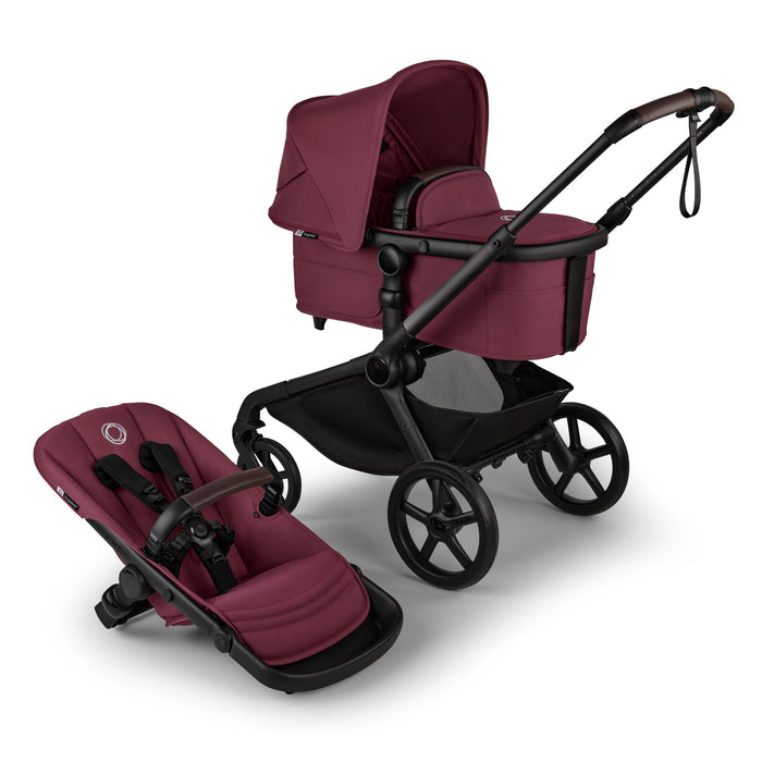 caption-Bugaboo Kangaroo in Dark Cherry