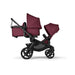 caption-Bugaboo Kangaroo Stroller double configuration