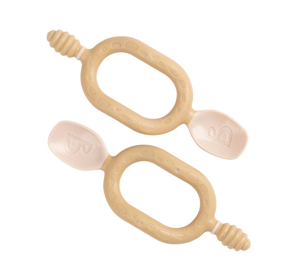 Bibadoo Dippit Baby Weaning Spoons - 2 pack