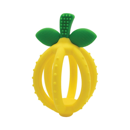 Itzy Ritzy Bitzy Biter Teething Ball Baby Teether - Lemon - Nurtured