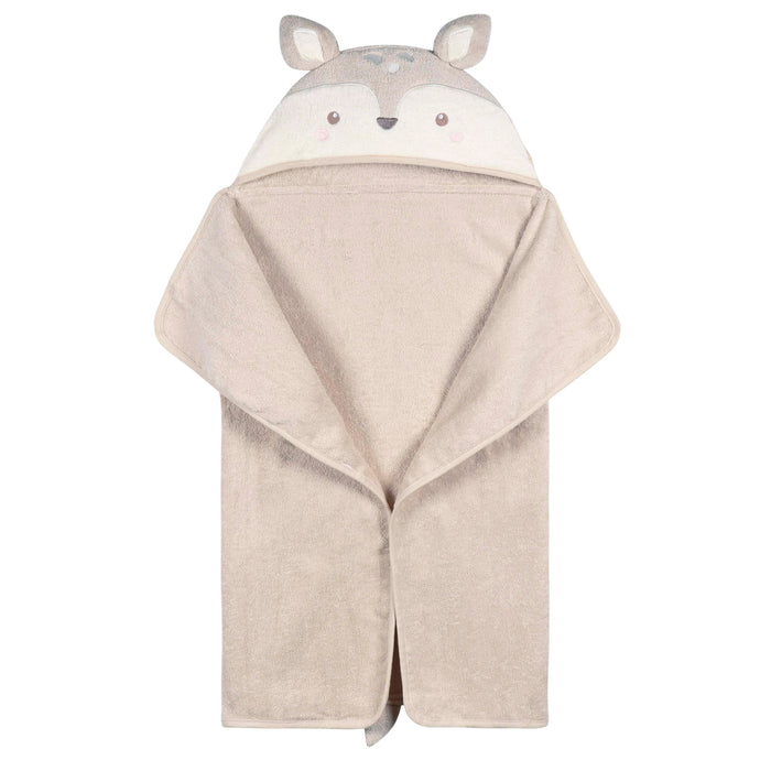 Cotton Hooded Animal Towel