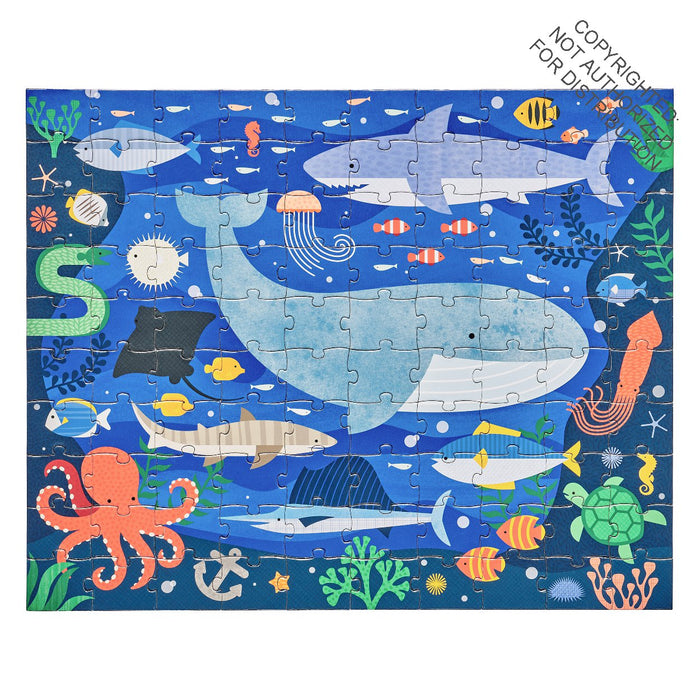 Under the Sea Two-Sided Travel Puzzle