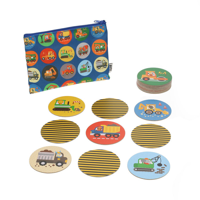 Construction Matching Game by Petit Collage