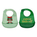 caption-Holiday Themed Elf Feeding Bibs for Baby