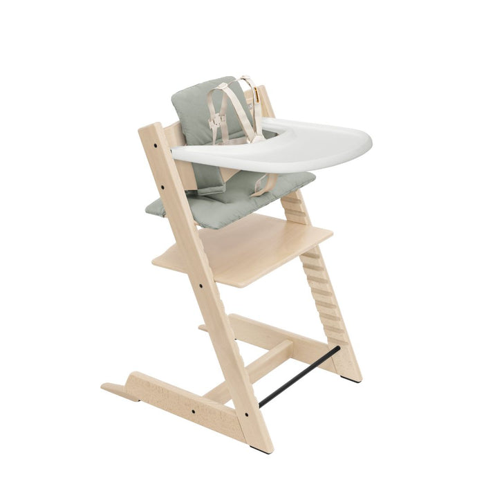 caption-Stokke Tripp Trapp® High Chair² - Natural with Glacier Green