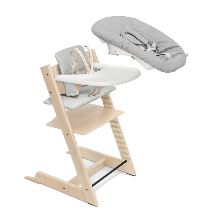 Stokke Tripp Trapp® High Chair² Complete Bundle with Newborn Insert - Nurtured