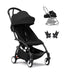 caption-Stokke Yoyo3 Bundle with Newborn kit and car seat adapters