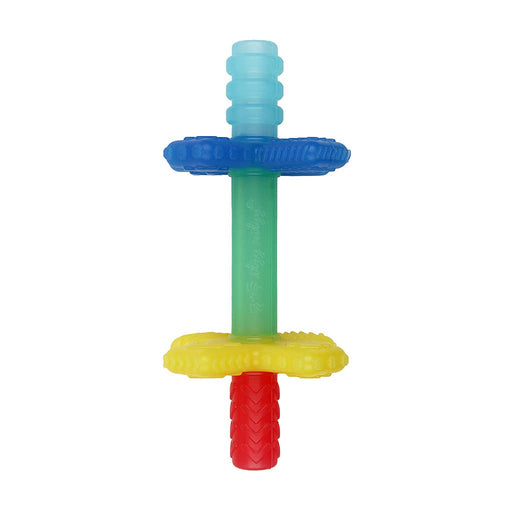 caption-Itzy Ritzy Teensy Teething Tube Silicone Toy