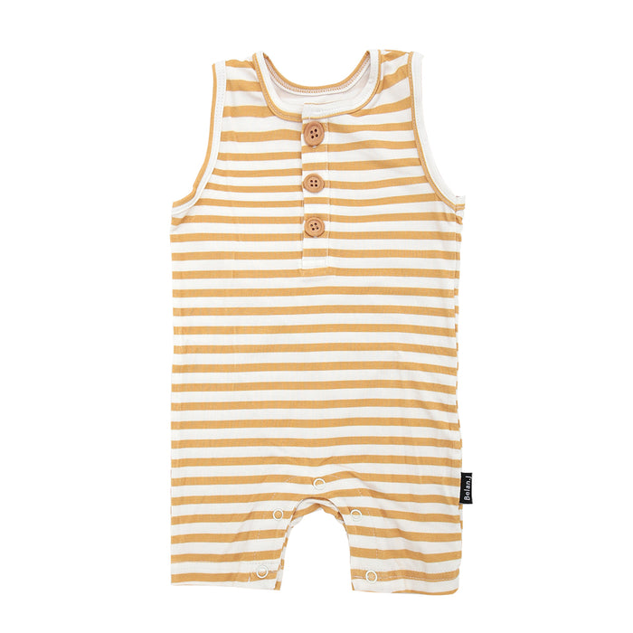 caption-Belan J Bamboo Shortall Romper in Sun Stripe 