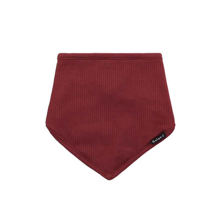 caption- Belan.J Burgundy Bandana Bib