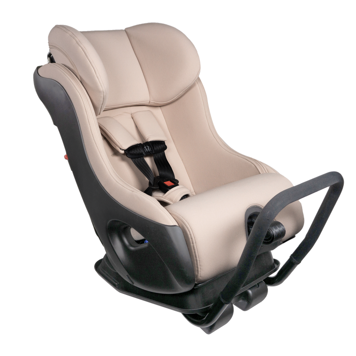 caption-Clek Fllo Convertible Car Seat in Latte Ziip