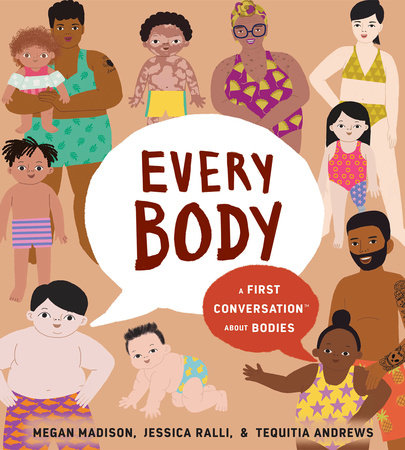 caption-Every Body: A First Conversation Board Book About Bodies