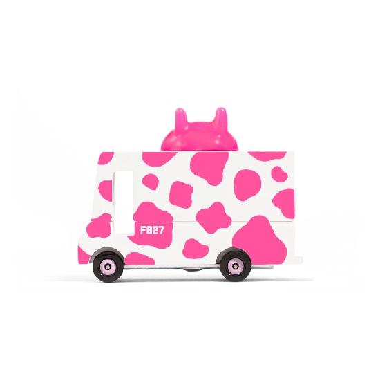 caption-Moo Milk Pink Van