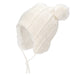 Cozy knit baby winter hat with pom