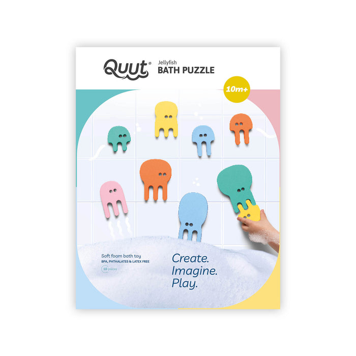 Quut Bath Shapes Puzzle - Jellyfish