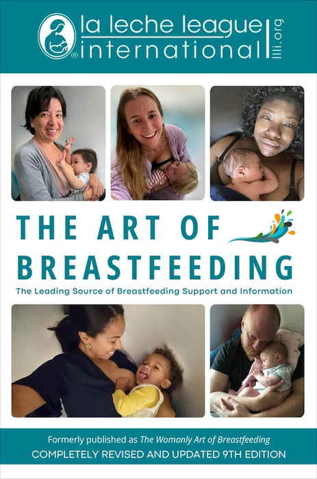 caption-9th Edition La Leche League Art of Breastfeeding