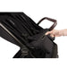 caption-Nuna TRVL dubl Stroller for two arm bar open/close