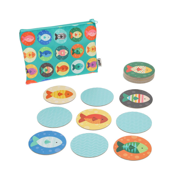 Gone Fishing Matching Game by Petit Collage