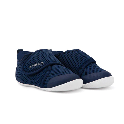 caption-Navy Blue Stonz Cruiser Toddler Shoe