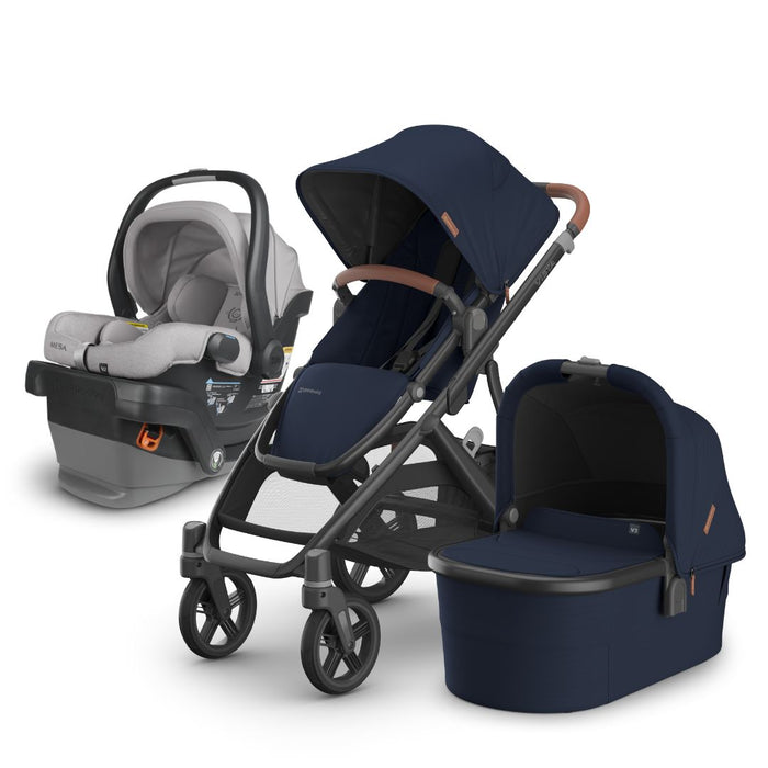 caption-UPPAbaby Bundle with Vista V3 Noa, Bassinet V3 and Mesa V2 in Stella