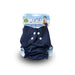 caption-Navy Swim Diaper by AMP Diapers