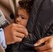 caption-Winter Cover for Baby Bjorn Carriers features a reversible hood