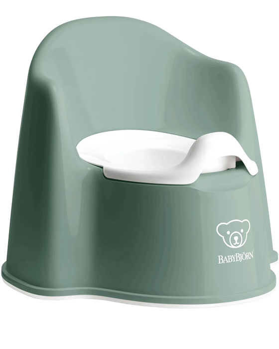 Baby Bjorn Potty Chair in deep green