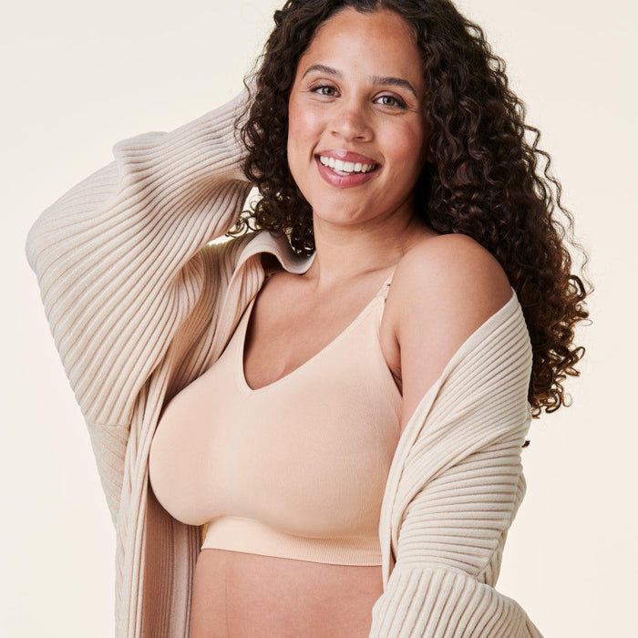 caption-Bravado Body Silk Bra in Butterscotch Full Cup