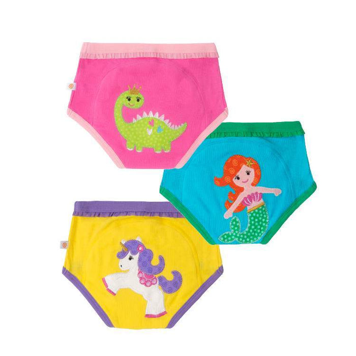 caption-Fairy Tails Training Underwear - 3-pack