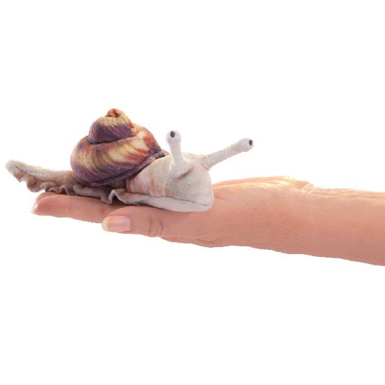 Folkmanis Mini Snail Finger Puppet - Nurtured