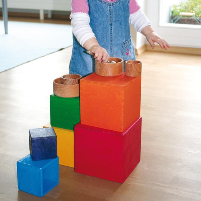 Grimm's Large Nesting Boxes - Multi-Colored (10370)