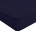 caption-Kyte Baby Bamboo Crib Sheet in Navy