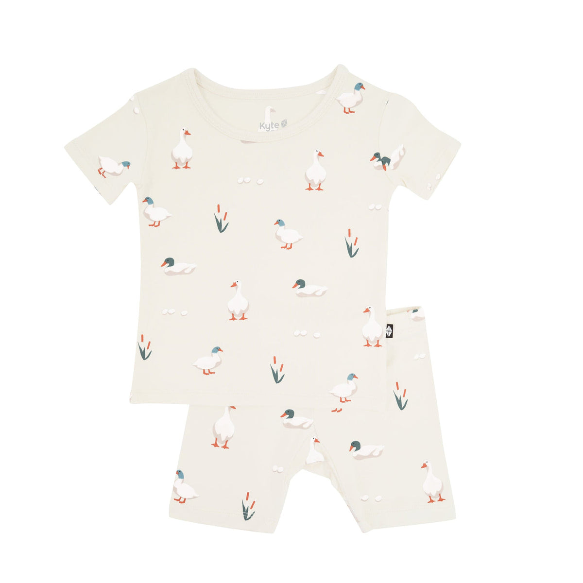 Kyte Baby Sage Riptide 4T Short Sleeve Pajamas high quality