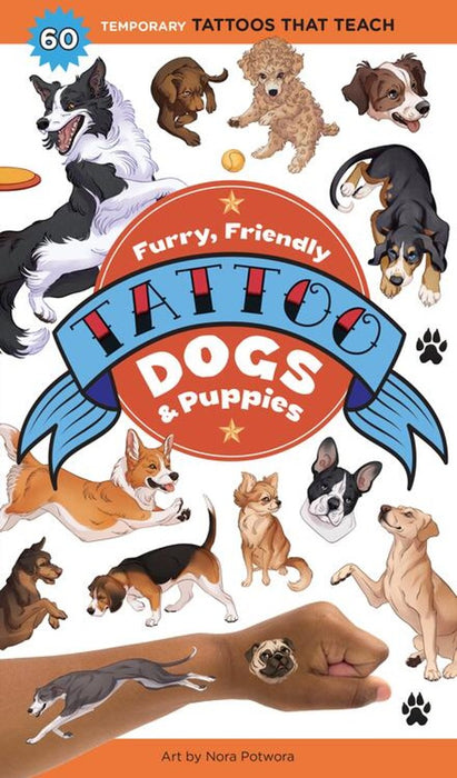 caption-Booklet of 60 Dog and Puppy Tattoos