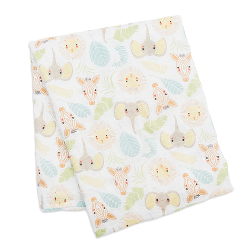 Lulujo Jungle Cotton Swaddle - Nurtured