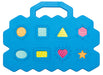 caption-Shapes are featured on the Back learning board of Flipsee Toy