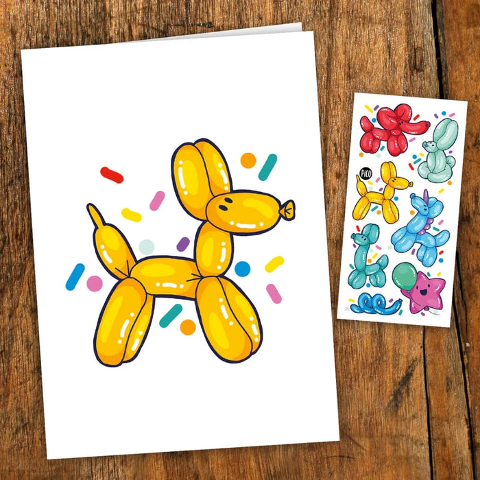 Greeting Card with Children's Tattoo - Nurtured