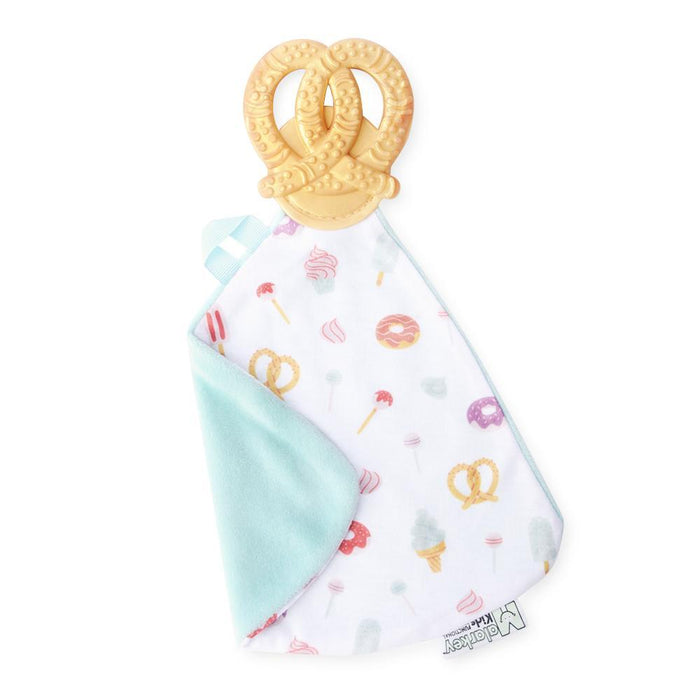 Munch It Blanket with Silicone Teething Toy