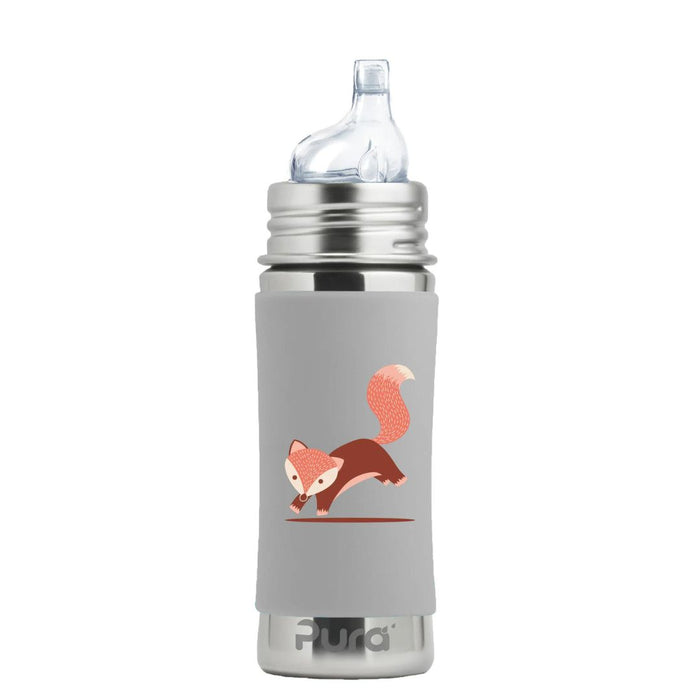 pura sippy bottle in fox