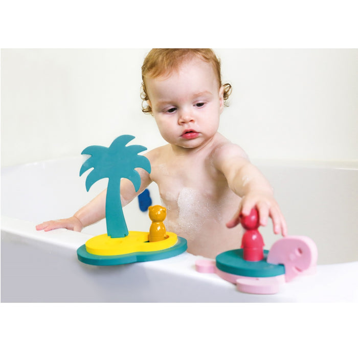 Quut Bath Shapes Puzzle - Treasure Island - Nurtured