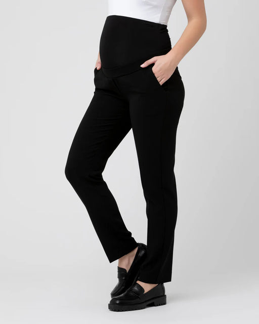 caption-Black Maternity Pant