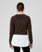 Sandy Detachable Knit Nursing Sweater - Chocolate - Nurtured