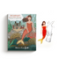 caption-Paper Doll and Coloring Book by Artist Briana Corr Scott - Scarlet