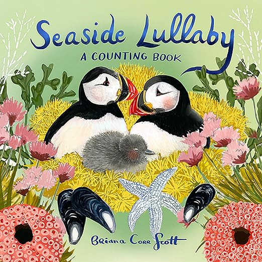 caption-Seaside Lullaby A counting board book by Briana Corr Scott