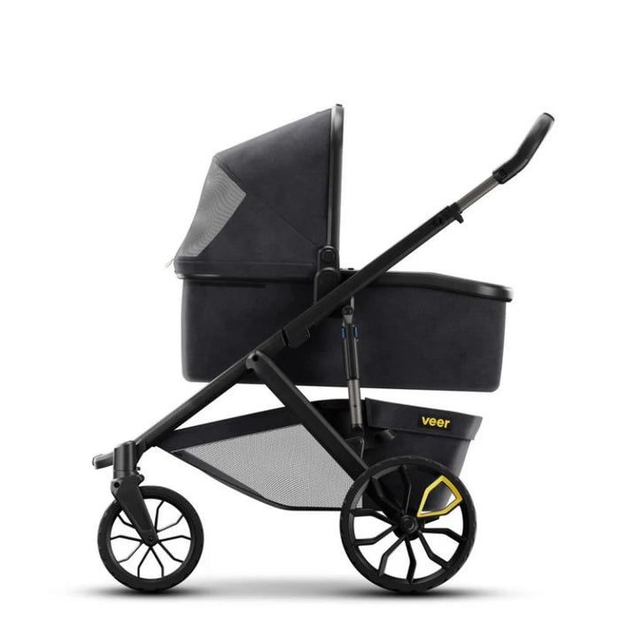 caption-Veer Bassinet on &Jog Stroller